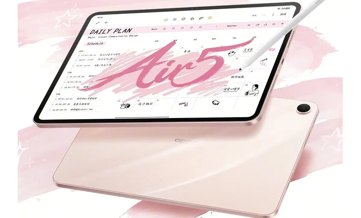 مشخصات کلیدی اوپو پد ایر ۵ منتشر شد؛ رونمایی در روز کریسمس