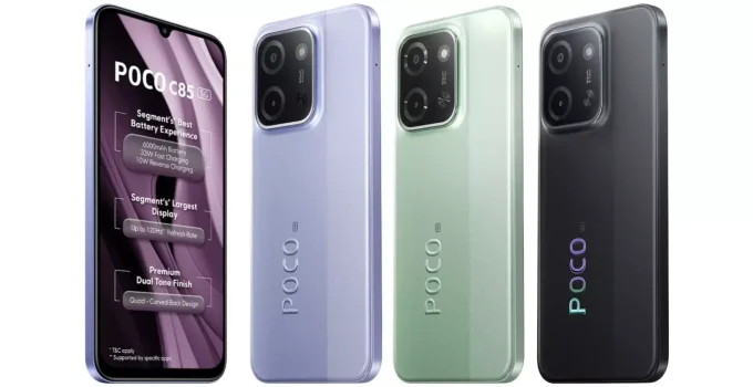 پوکو C85 5G