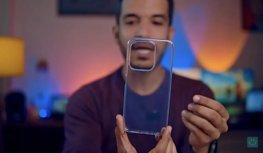 قاب محافظ پلاستیکی شفاف منعطف موجود در جعبه ردمی 15C