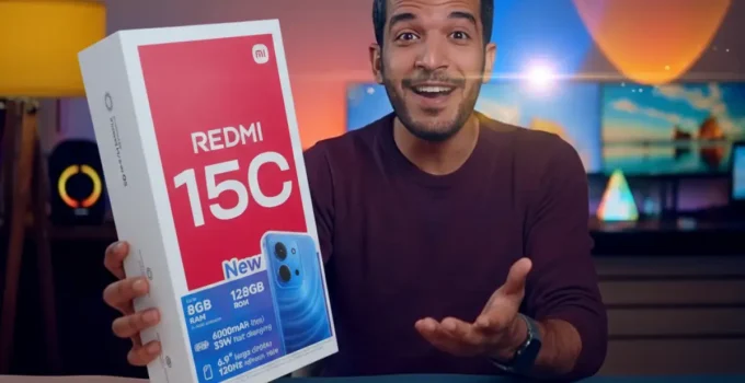 آنباکسینگ ردمی 15C