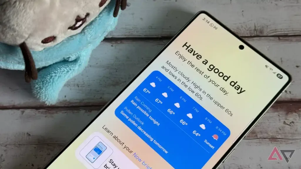 قابلیت Now Brief سامسونگ