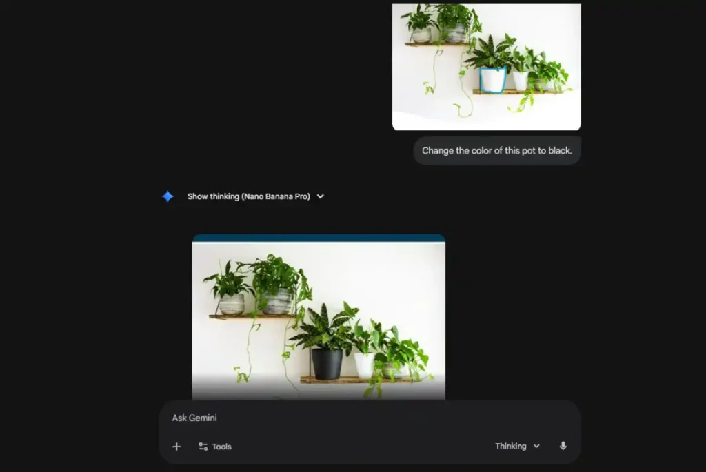 قابلیت جدید جمنای، امکان انتخاب و ویرایش بخشی از تصویر 