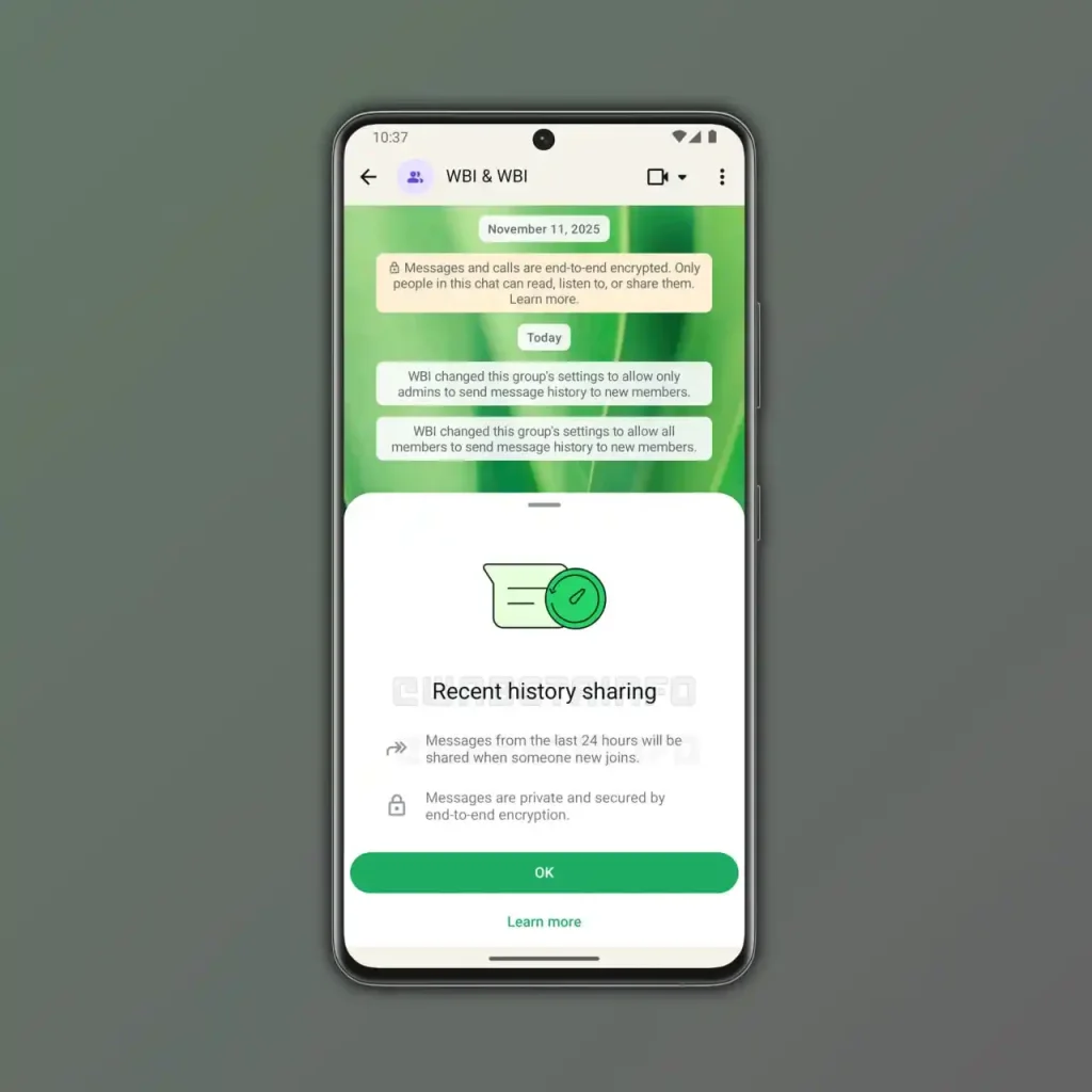 قابلیت جدید Whatsapp