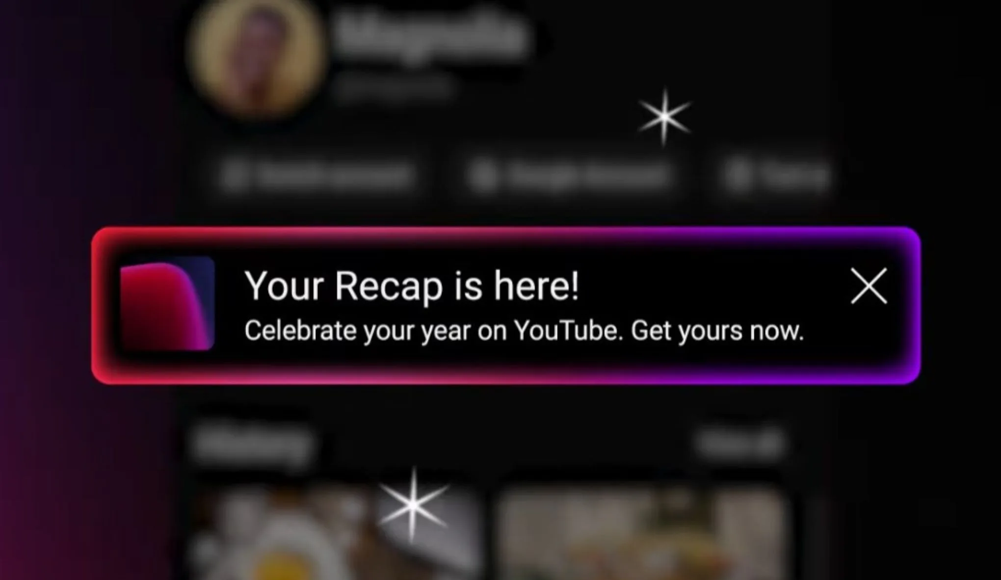 قابلیت Recap یوتیوب معرفی شد: مرور خاطرات و خلاصه فعالیت یک سال گذشته شما