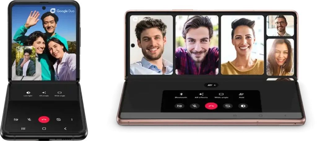 قابلیت Flex mode سامسونگ در سری‌های Z Fold و Z Flip