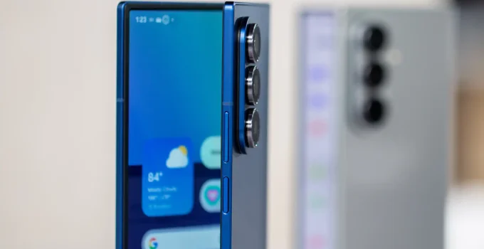 سامسونگ در حال اماده‌سازی یک گلکسی زد فولد عریض