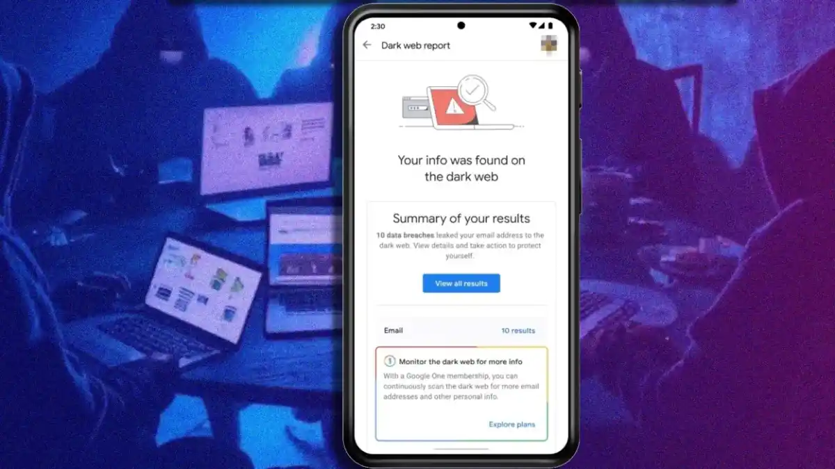 ابزار رایگان «گزارش دارک وب» گوگل