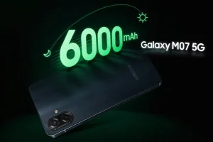 اغاز تست گلکسی M07 5G با باتری غول پیکر