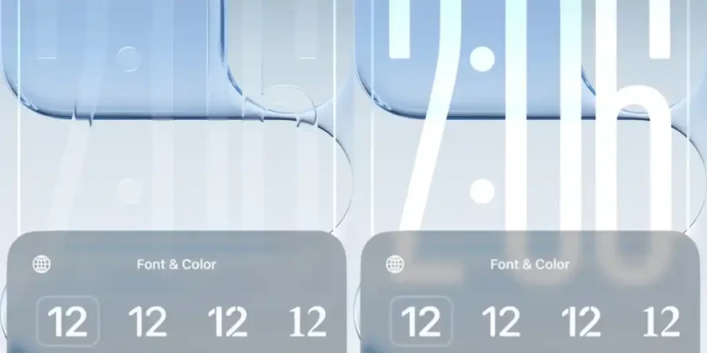 طراحی جدید لکوئید گلس در آپدیت iOS 26.2