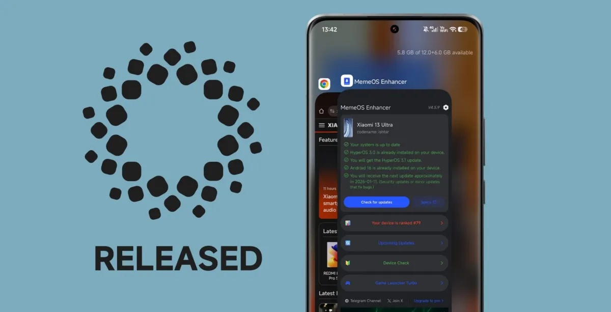 منوی برنامه های اخیر به سبک iOS در HyperOS