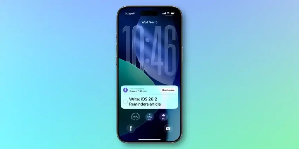 گزینه‌های جدید برای آلارم یادآورها