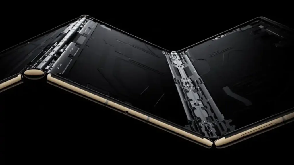 طرح‌های تاشوی چندگانه شیائومی، یک ساختار تاشو Z شکل