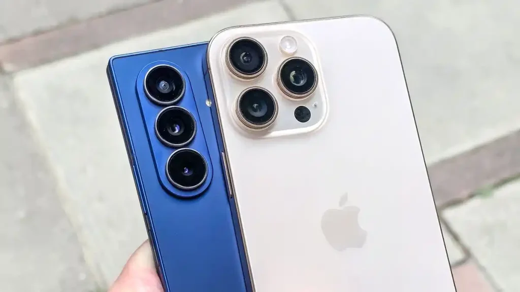 گلکسی فولد 7 در مقابل آیفون 17; عوامل اصلی رشد فروش سامسونگ و اپل