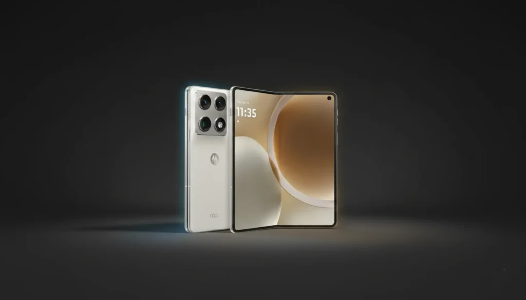 رندر موتورولا ریزر فولد؛ تاشوی ۱۵۰۰ دلاری با طراحی کتابی