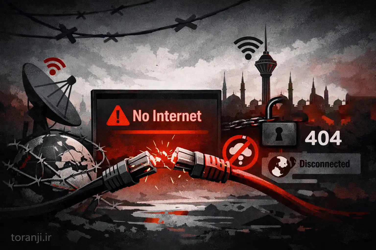 نمی‌توان زمان دقیق وصل شدن اینترنت در ایران اعلام کرد – بهمن ۱۴۰۴