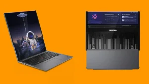 لپ‌تاپ ThinkPad Rollable XD با نمایشگر رول‌شونده