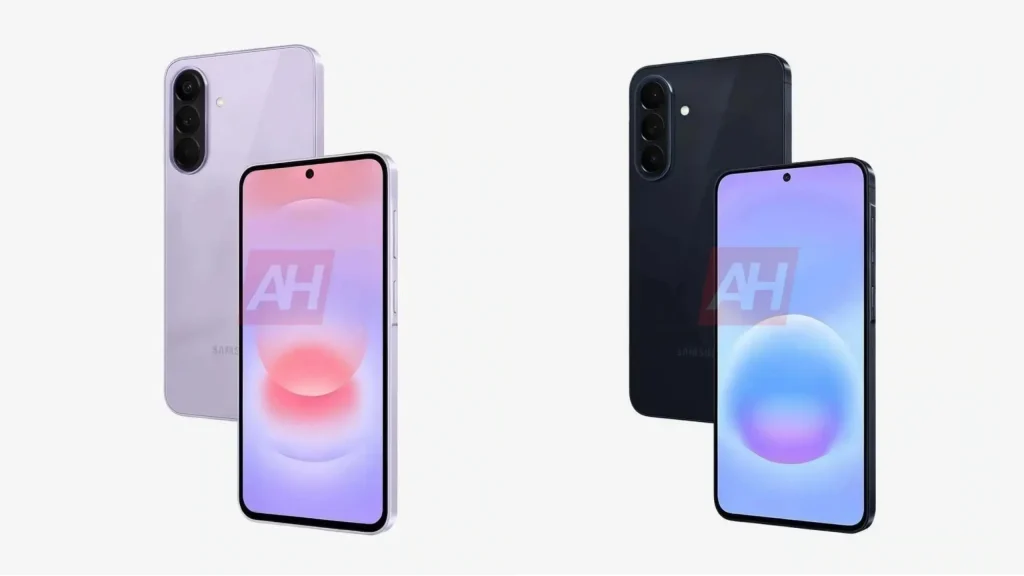 نمای کناری گلکسی A37 و A57 که جزیره‌ی کلید (Key Island) را نشان می‌دهد.