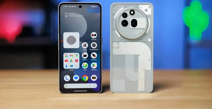 فاش‌شدن مشخصات ناتینگ فون 4a پرو