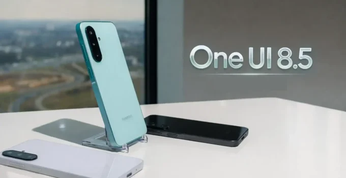 نحوه تنظیم تاری عکس در One UI 8.5