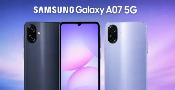 معرفی گلکسی A07 5G