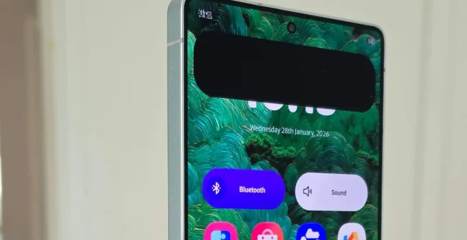 نمایشگر گلکسی S26 اولترا