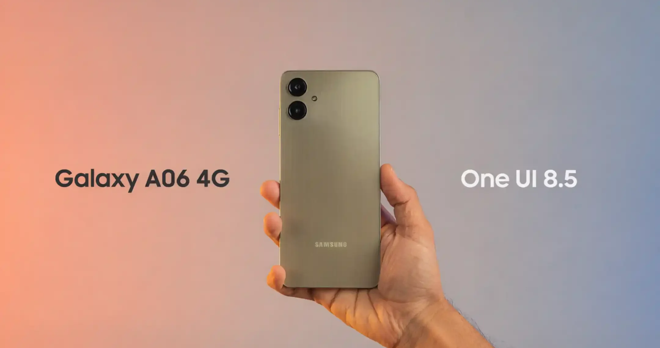 سوپرایز سامسونگ برای گوشی ارزان‌قیمت؛ گلکسی A06 هم One UI 8.5 می‌گیرد!