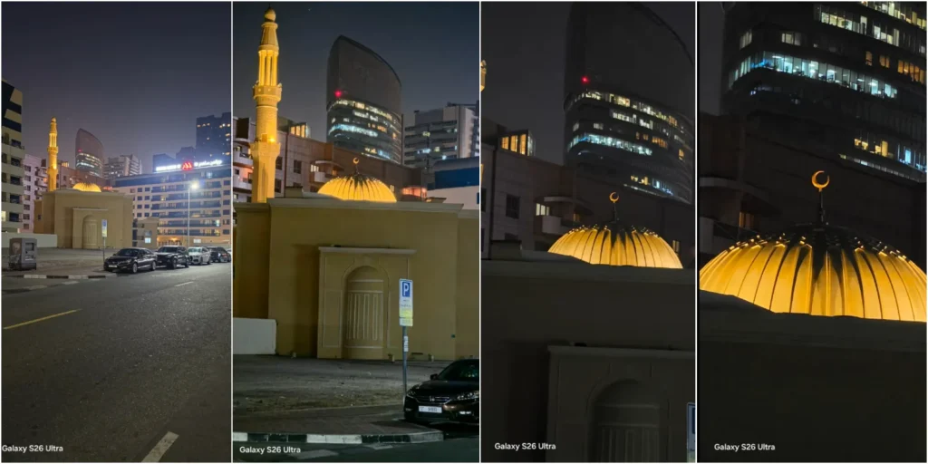 نمایش قدرت زوم پریسکوپی گلکسی S26 اولترا در عمل