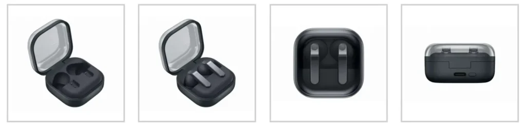 طراحی جدید کیس شارژ با درب شفاف و چیدمان افقی گوشی‌ها