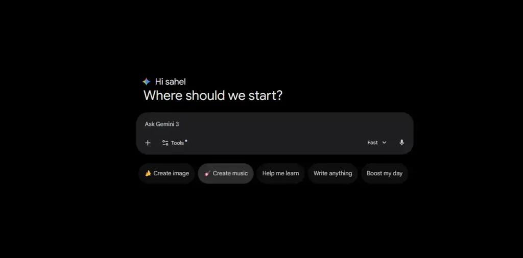 اضافه شدن گزینه ساخت آهنگ به جمینای