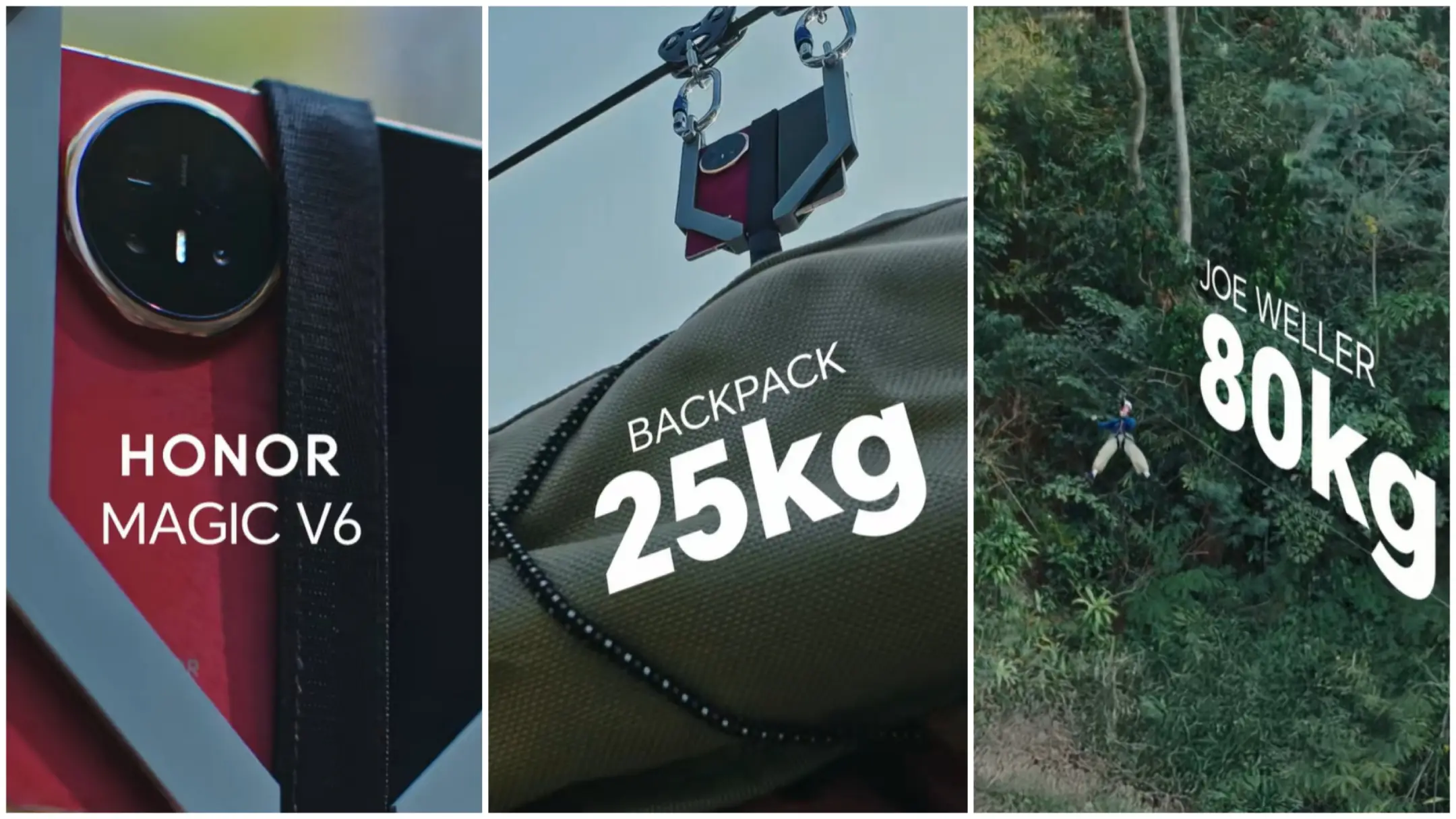 مقاومت عجیب لولا آنر مجیک V6؛ استفاده از گوشی تاشو به‌عنوان گیره زیپ‌لاین!