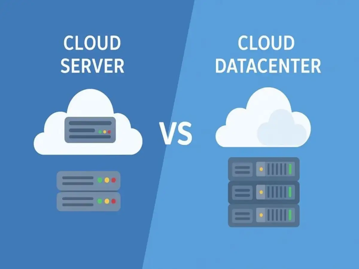 مقایسه سرور ابری و دیتاسنتر ابری؛ کدام گزینه برای کسب‌وکار شما مناسب است؟