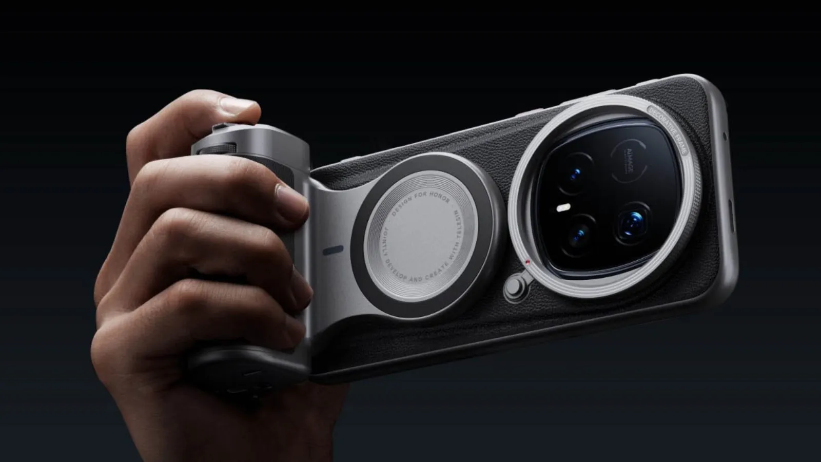 آنر مجیک ۸ پرو با کیت TELESIN به دوربین DSLR تبدیل می‌شود