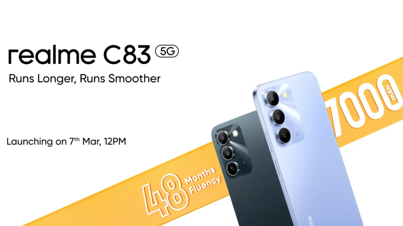 تاریخ معرفی ریلمی C83 5G تأیید شد؛ باتری غول‌پیکر و نمایشگر ۱۴۴ هرتزی