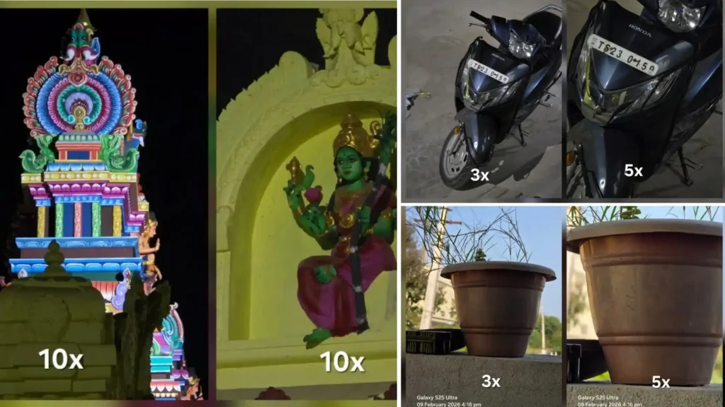 نمونه عکس‌های گرفته شده با One UI 8.5 بتا ۴