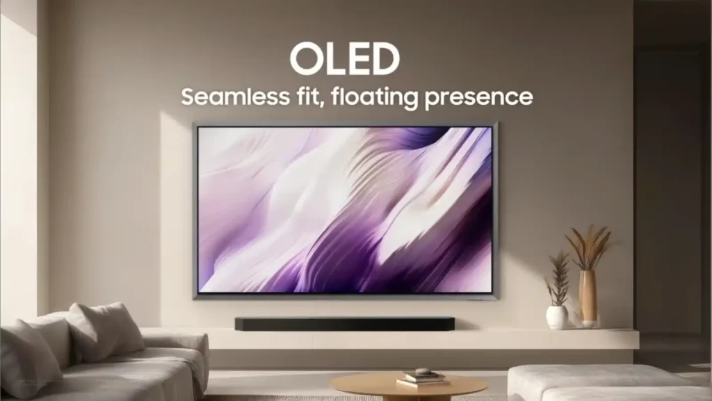 طراحی Seamless Fit و ظاهر شناور در تلویزیون‌های OLED سامسونگ