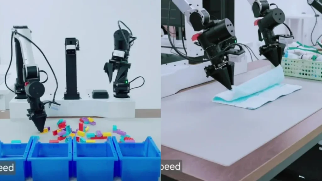 تست‌های واقعی: موفقیت در تا کردن حوله و جداسازی قطعات لگو