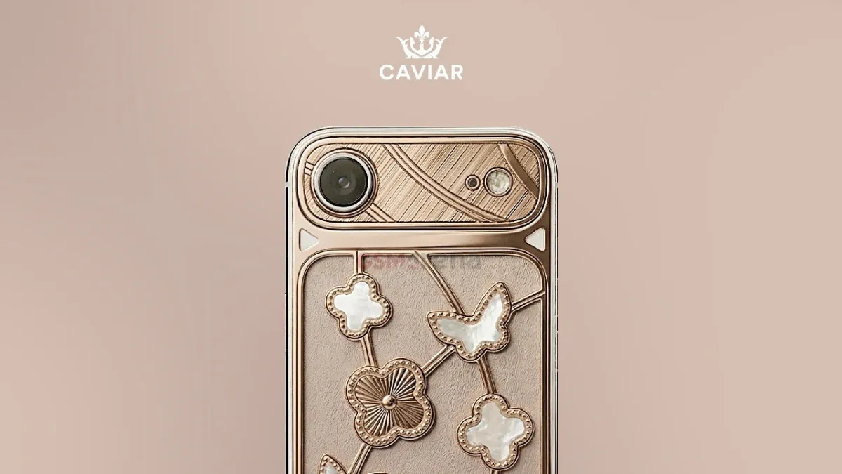 این آیفون ایر خاویار با روکش طلا ۲۴ عیار و قیمت ۱۱ هزار دلاری است!