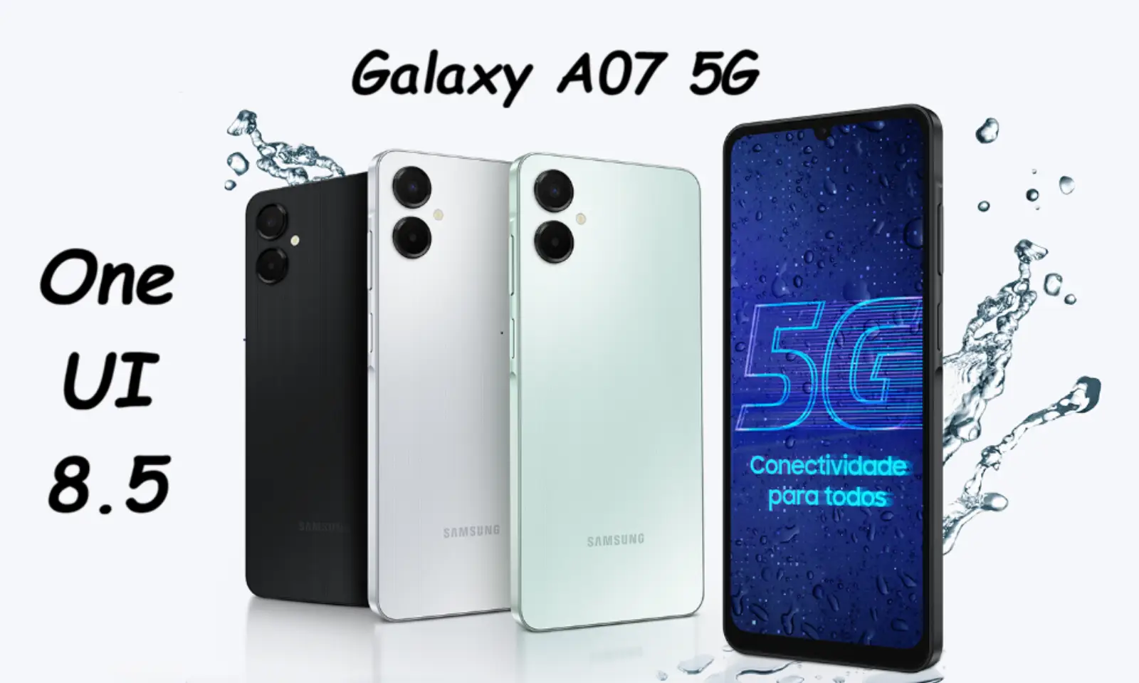 تست One UI 8.5 روی گلکسی A07 5G