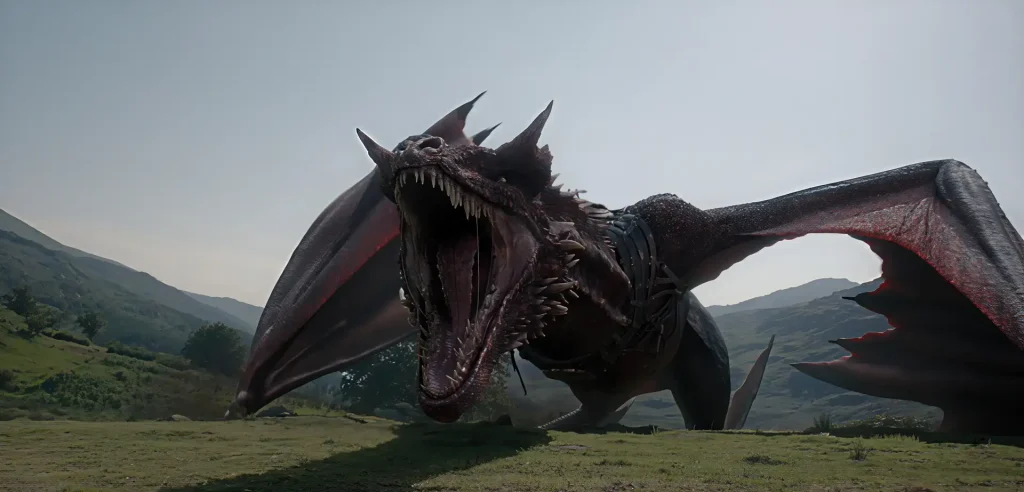 یک فریم از تریلر فصل سوم سریال خاندان اژدها