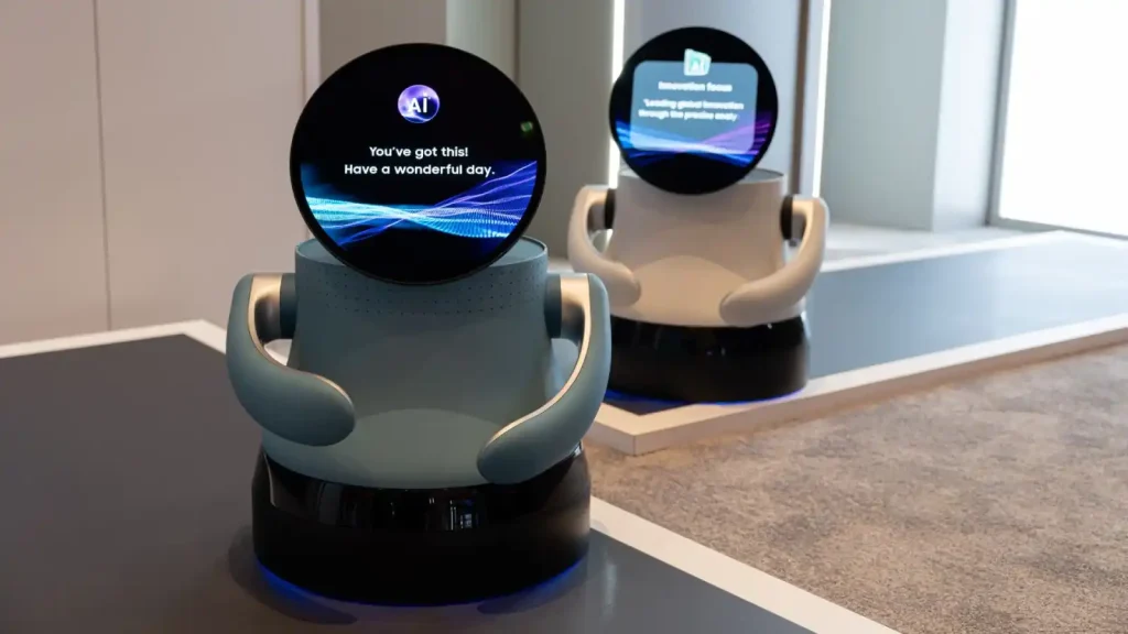 مفهوم ربات AI OLED Bot سامسونگ در نمایشگاه CES 2026