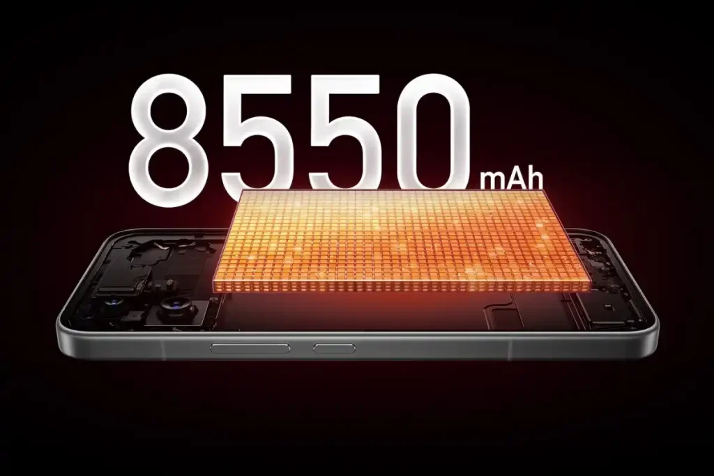 باتری ۸۵۰۰ میلی آمپر ساعتی گوشی شیائومی Redmi K90 Max