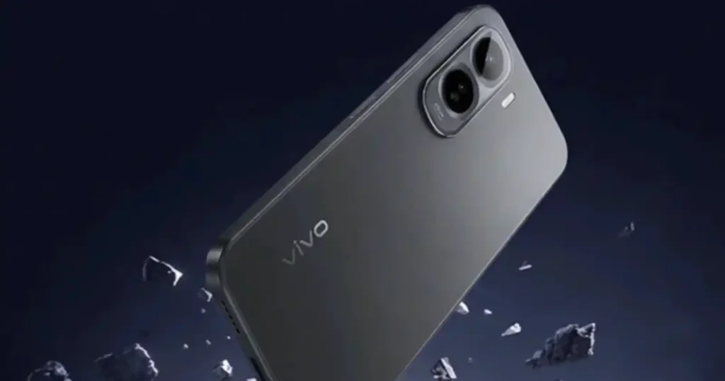 گوشی Vivo T5 Pro در رنگ خاکستری