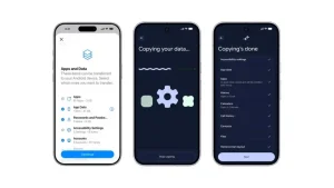 انتقال اندروید به iOS