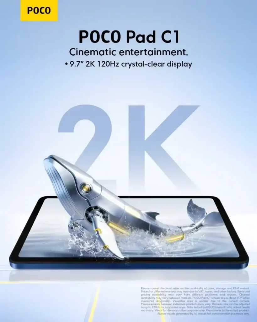 تبلت پوکو پد سی ۱ (Poco Pad C1)