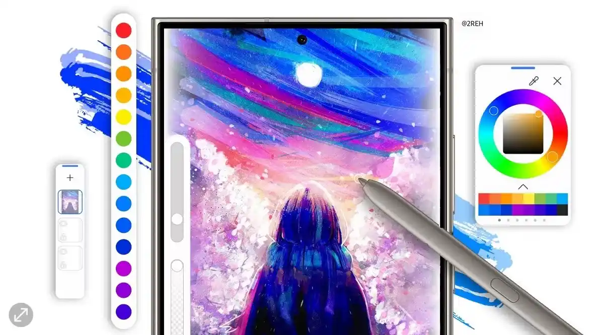 نرم افزار PenUP سامسونگ