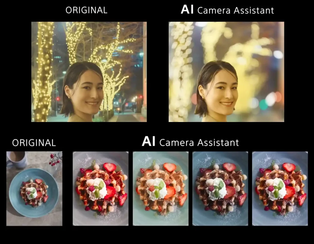 مثال صحیح برای نشان دادن قابلیت AI Camera Assistant دوربین اکسپریا ۱ مارک ۸ سونی