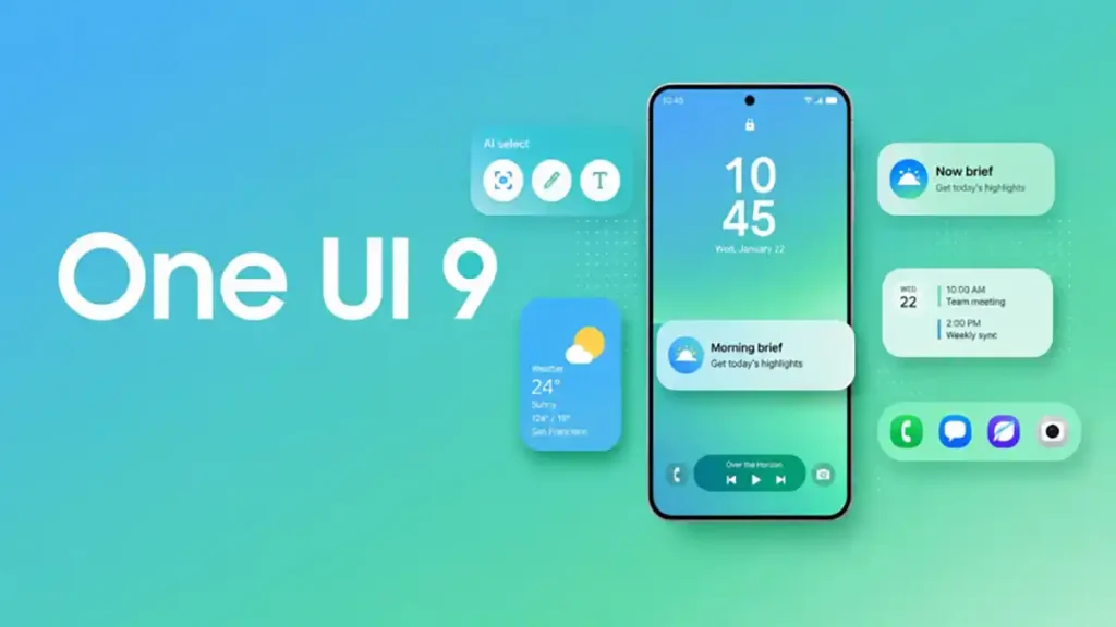 آپدیت One UI 9 سامسونگ