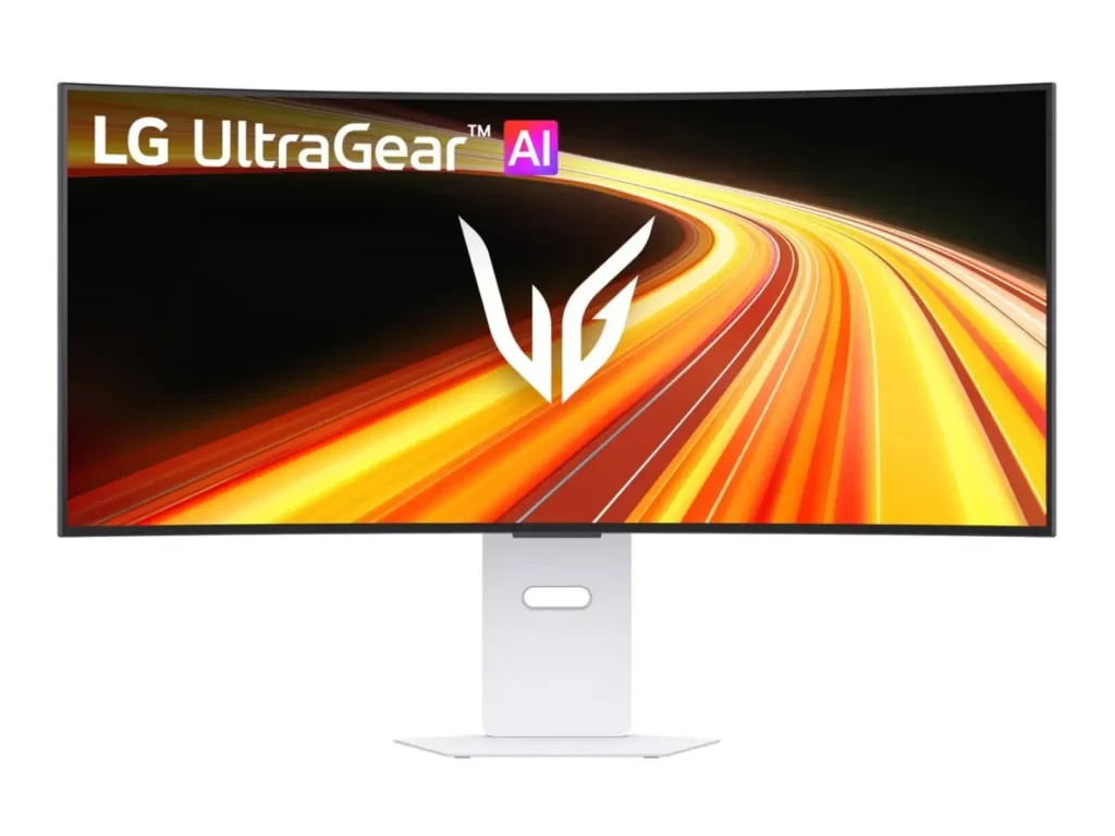 مانیتور LG UltraGear OLED 39GX90SB-W با طراحی خمیده 800R