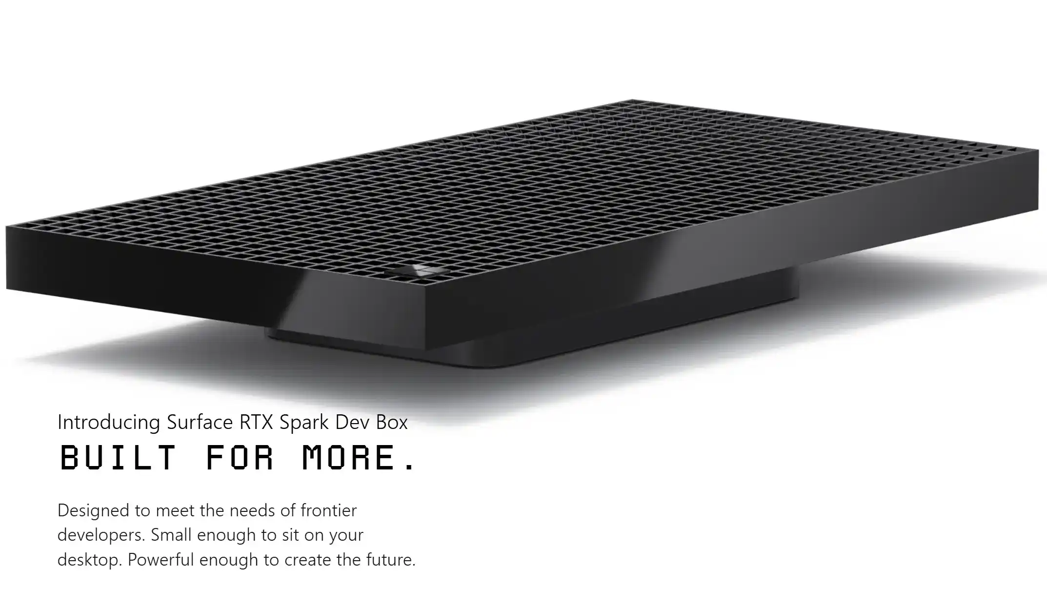 مینی پی سی Surface RTX Spark Dev Box مایکروسافت رسما معرفی شد