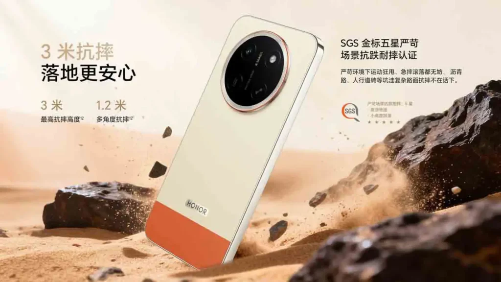 گواهیهای IP69K و مقاومت بالا از نقاط قوت Honor X80 Pro Max هستند.